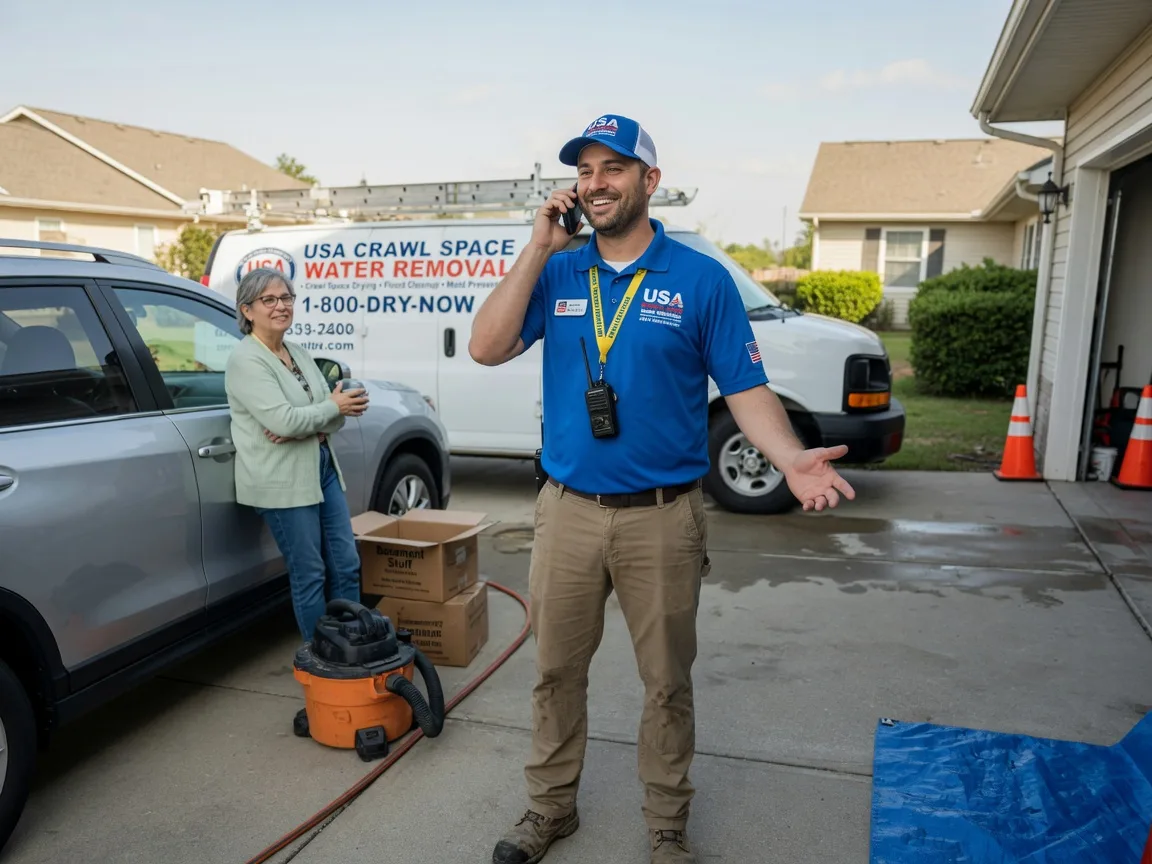 Crawl Space Water Removal Lanexa, VA FAQs